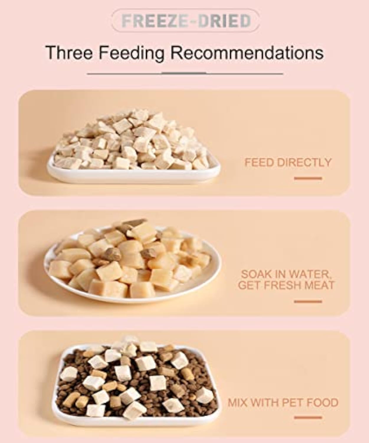 Zimoca Premium Freeze-Dried Shredded Chicken for Cats & Kittens