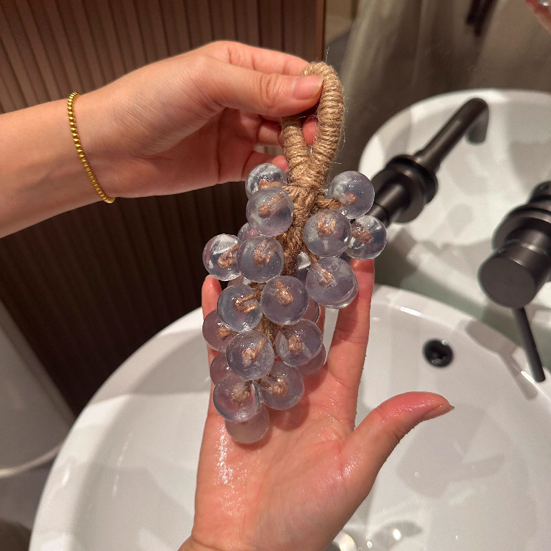 Transparent grape soap, bathroom decoration, personalized souvenirs, handmade soap