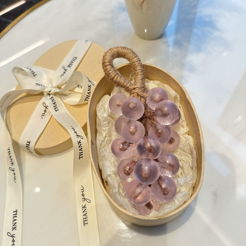 Transparent grape soap, bathroom decoration, personalized souvenirs, handmade soap